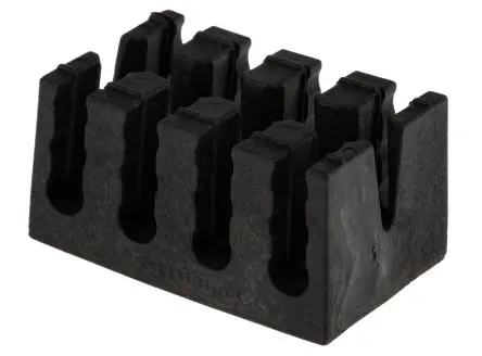 Produktfoto 1 von RS PRO Kabelhalterung Nylon 6.6 Schwarz 4 25mm x 40 mm
