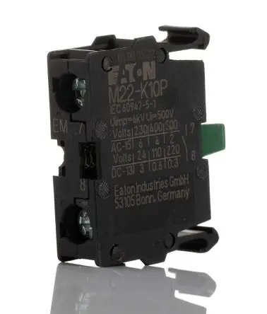 Produktfoto 1 von Eaton RMQ Titan M22 Kontaktblock 1 Schließer 500V Schraube