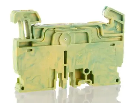 Produktfoto 1 von Allen Bradley 1492-P Anschlussklemmenblock für Durchkontaktierung 1 Grün, Gelb, 2.5mm², 600V Einsteck-Anschluss