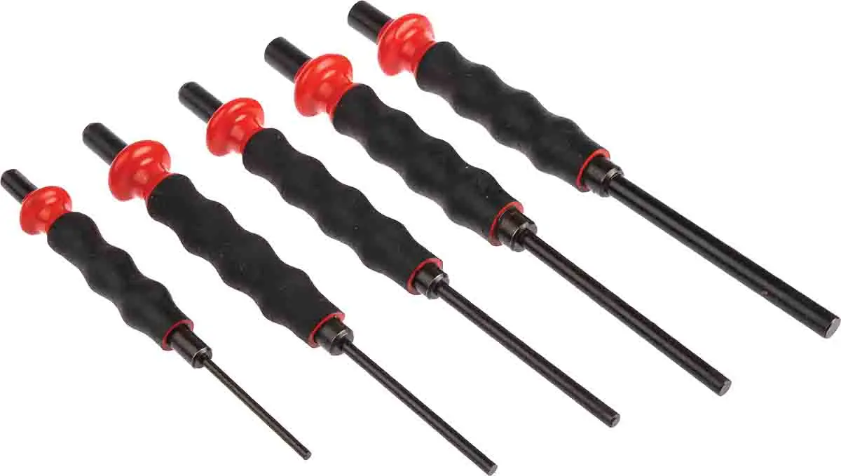 Produktfoto 1 von Facom Splintentreiber Satz, Ø 8mm, 5-teilig, Vibrationsgeschützt