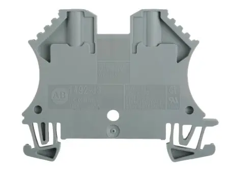 Produktfoto 1 von Allen Bradley 1492-J3 Polyamid Anschlussklemmenblock für Durchkontaktierung 25A transparent 2-polig Schraubbefestigung,