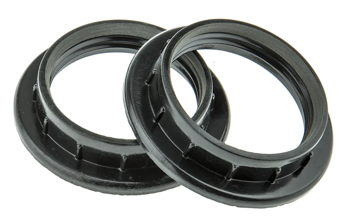 Produktfoto 1 von Orbitec Schraubring für Lampenfassung E27, E27 Schraubanschlussklemme, 60 W, 1-Pin, Duroplastisches Harz, LED,