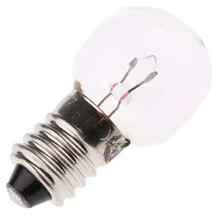 Produktfoto 1 von Orbitec Anzeigelampe 4V Klar, E10 Sockel 550mA Ø 17 mm 500 h