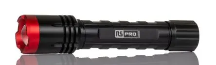 Produktfoto 1 von RS PRO Taschenlampe LED Rot, Schwarz, 2.7 lm / RSPRO-UV43, 147 mm