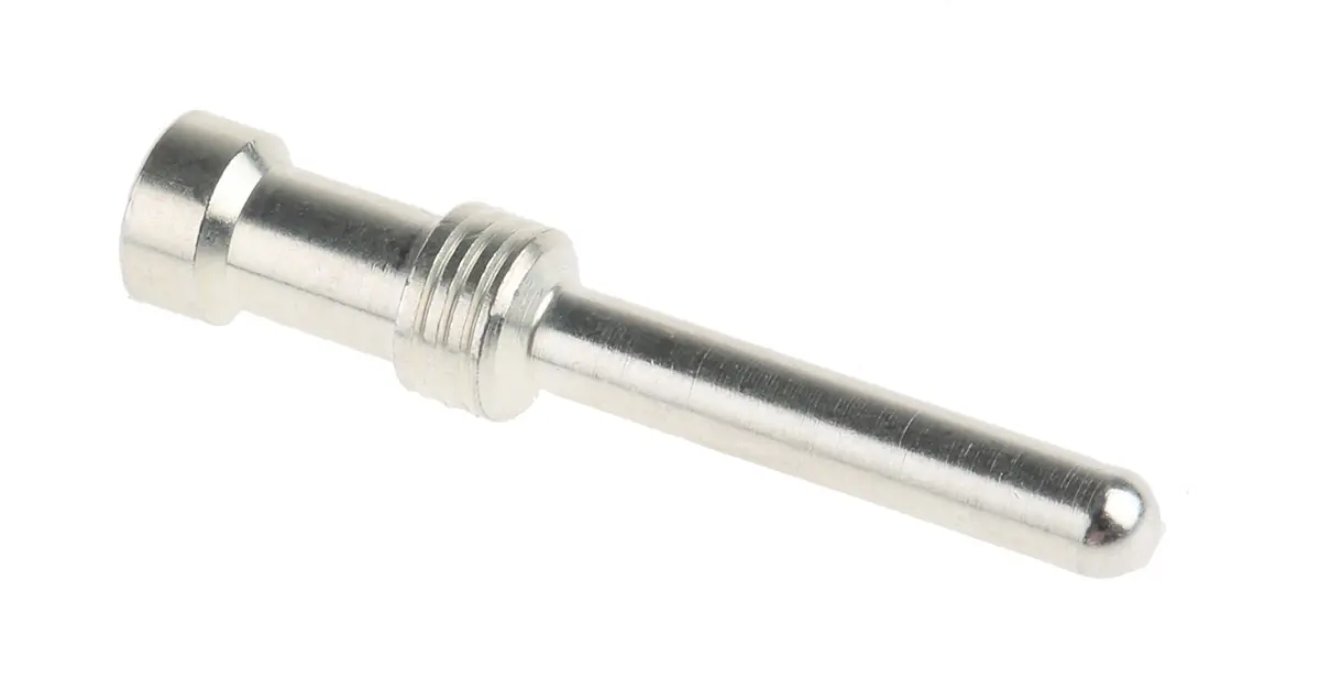 Produktfoto 1 von HARTING Han E Kontakt für robusten Stromversorgungsstecker Stecker 16A Crimpkontakt 2.5 mm² 2.5 mm²