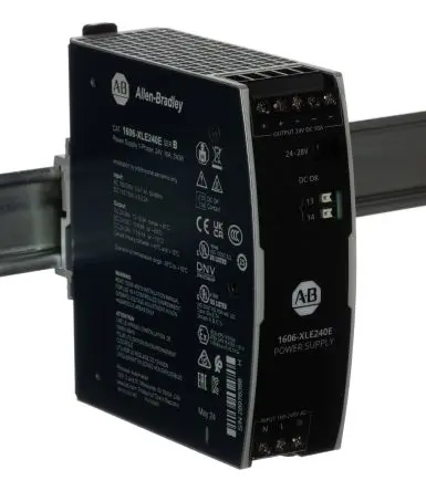 Produktfoto 1 von Allen Bradley 1606 DIN-Schienen Netzteil Geschalteter Modus 150 V dc, 240V ac Wechselstrom/Gleichstrom / 10 A 24V dc 480