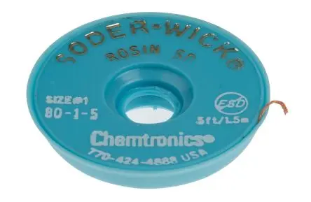 Produktfoto 1 von Chemtronics Entlötlitze No Clean Bleifrei, 0.8 mm x 1.5 m