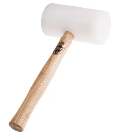 Produktfoto 1 von RS PRO Polyethylen Schonhammer, Polyethylen Schlagflächen austauschbar 950 g, Ø 80 mm