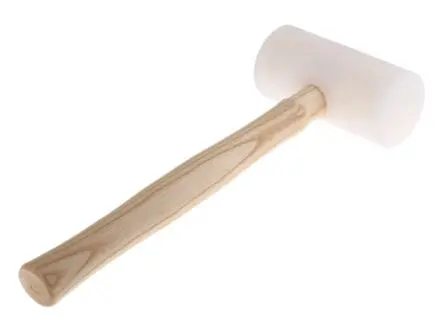 Produktfoto 1 von RS PRO Polyethylen Schonhammer, Polyethylen Schlagflächen austauschbar 480 g, Ø 60 mm