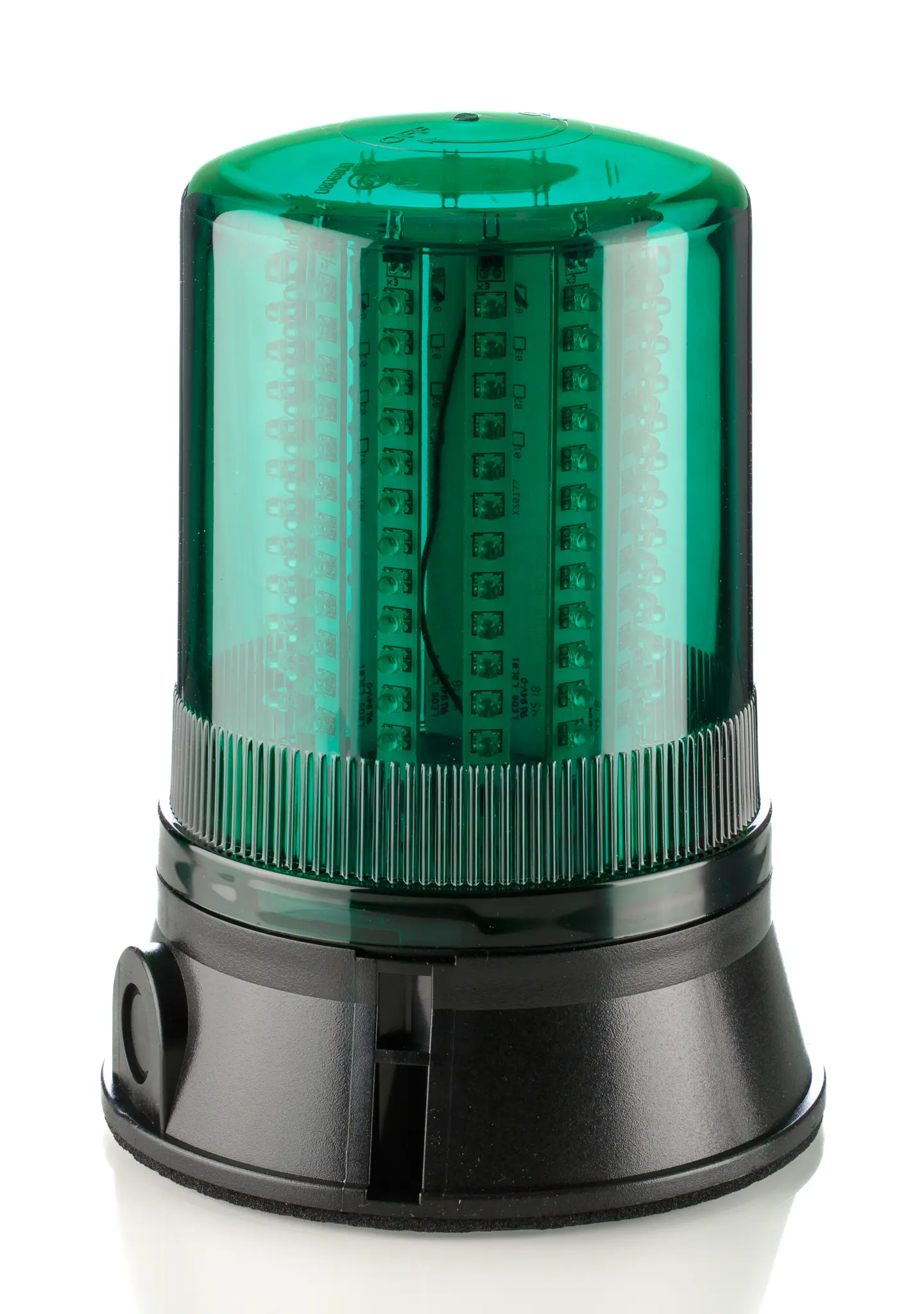 Produktfoto 1 von Moflash LED400 LED Blinkend, Rundum, Dauer LED-Signalleuchte Grün, 70 → 265 V, Ø 150mm x 205mm