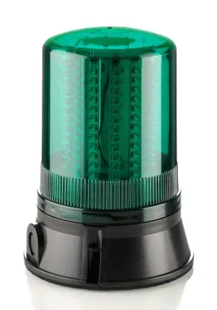 Produktfoto 1 von Moflash LED400 LED Filament/Warnsummer, Umdrehung, Dauer LED-Signalleuchte 24V Grün Oberfläche, Ø 150 mm x 205 mm IP65