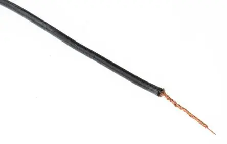 Produktfoto 1 von Hew Heinz Eilentropp SIFF Schaltdraht, 20 AWG 100 m Schwarz Ø 2.6 mm 270 Litzen Silikon
