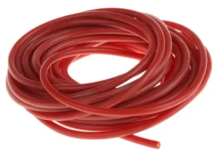 Produktfoto 1 von Hew Heinz Eilentropp SIFF Schaltdraht, 17 AWG 5 m Rot Ø 3.7 mm 516 Litzen Silikon
