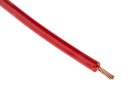 Produktfoto 1 von Hew Heinz Eilentropp SIFF Schaltdraht, 17 AWG 100 m Rot Ø 3.7 mm 516 Litzen