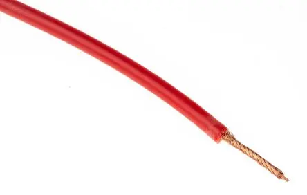 Produktfoto 1 von Hew Heinz Eilentropp SIFF Schaltdraht, 19 AWG 20 m Rot Ø 3.4 mm 408 Litzen Silikon