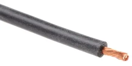 Produktfoto 1 von Hew Heinz Eilentropp SIFF Schaltdraht, 15 AWG 5 m Schwarz Ø 4.1 mm 392 Litzen Silikongummi