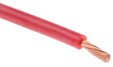 Produktfoto 1 von Hew Heinz Eilentropp SIFF Schaltdraht, 13 AWG 20 m Rot Ø 4.6 mm 651 Litzen