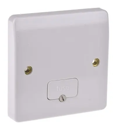 Produktfoto 1 von MK Electric Gesicherte Abzweigdose 1 Ausbrüche 30 mA 12.5 mm min. 250V ac 13A