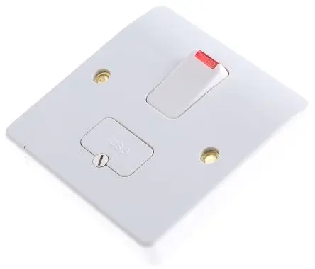 Produktfoto 1 von MK Electric Gesicherte Abzweigdose 1 Ausbrüche Geschaltet 30 mA 12.5 mm min. 250V ac 13A