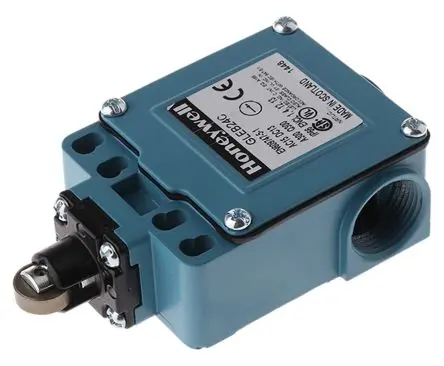 Produktfoto 1 von Honeywell GLE Endschalter, Rollenstößel 2 Schließer/2 Öffner, IP66, Zinkdruckguss 240V ac 6A