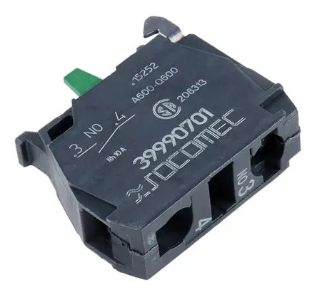 Produktfoto 1 von Socomec 3999 Hilfskontaktblock 1-polig Wand, 1 Schließer 3 A, 400 V ac, 48V dc