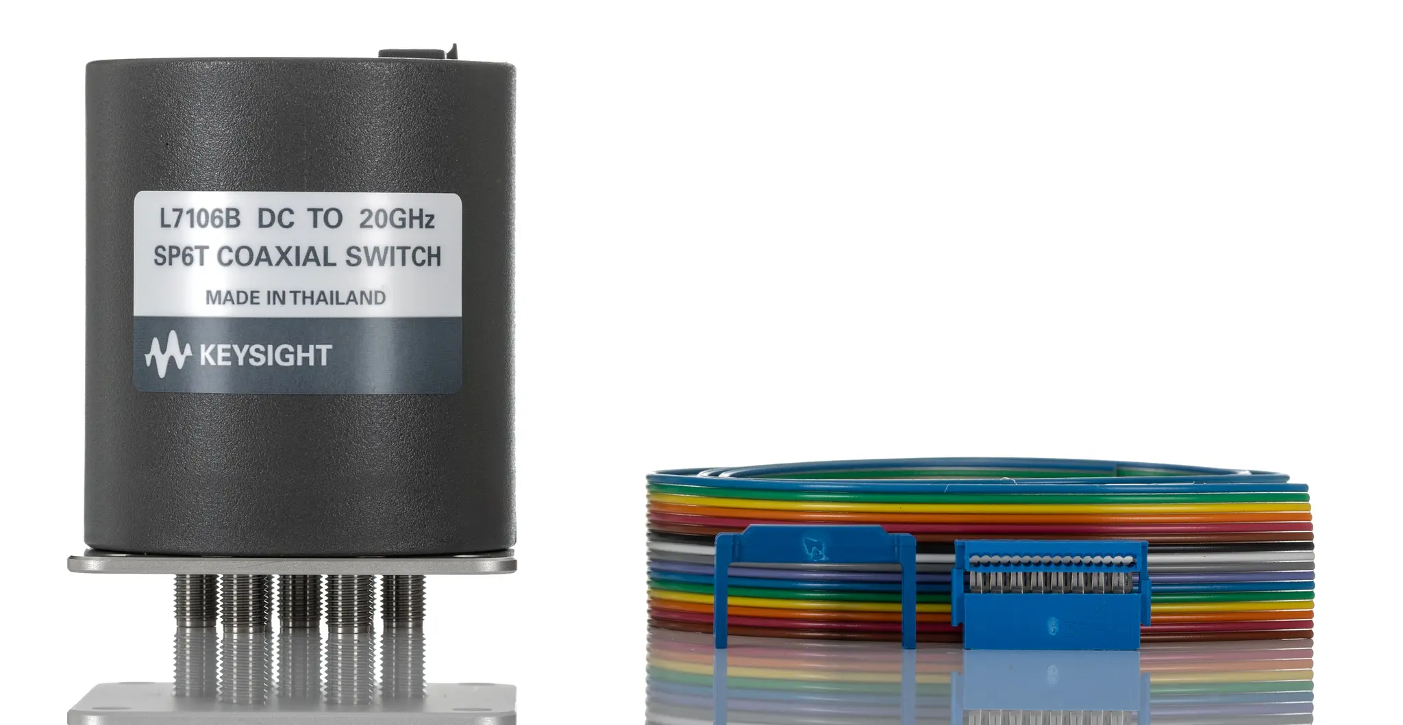 Produktfoto 1 von Keysight Technologies HF-Schalter, SMA-Buchse SP6T, 50Ω 20 GHz 90 dB 15000000 ns