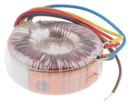 Produktfoto 1 von Nuvotem Talema Ringkerntransformator, Primär 230 V ac / Sekundär 2 x 9 V ac 2 Ausg. 50 VA, 4.167A 0.45 kg 60 Hz 50 Hz