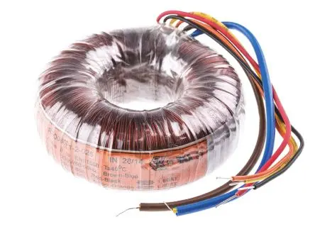 Produktfoto 1 von Nuvotem Talema Ringkerntransformator, Primär 230 V ac / Sekundär 2 x 25 V ac 2 Ausg. 80 VA, 1.6A 0.45 kg 60 Hz 50 Hz
