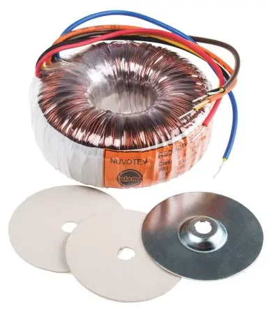 Produktfoto 1 von Nuvotem Talema Ringkerntransformator, Primär 230 V ac / Sekundär 2 x 18 V ac 2 Ausg. 50 VA, 4.167A 0.45 kg 60 Hz 50 Hz