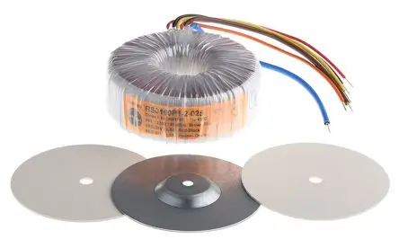 Produktfoto 1 von Nuvotem Talema Ringkerntransformator, Primär 230 V ac / Sekundär 2 x 25 V ac 2 Ausg. 160 VA, 6.667A 1.5 kg 60 Hz 50 Hz