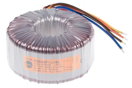 Produktfoto 1 von Nuvotem Talema Ringkerntransformator, Primär 230 V ac / Sekundär 2 x 55 V ac 2 Ausg. 625 VA, 7.813A 4.3 kg 60 Hz 50 Hz