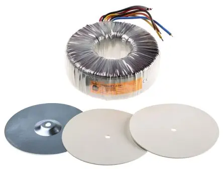 Produktfoto 1 von Nuvotem Talema Ringkerntransformator, Primär 230 V ac / Sekundär 2 x 45 V ac 2 Ausg. 800 VA, 8.89A 5.1 kg 450 Hz