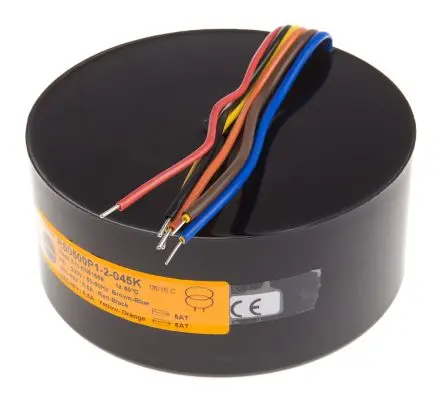 Produktfoto 1 von Nuvotem Talema Ringkerntransformator, Primär 230 V ac / Sekundär 2 x 45 V ac 2 Ausg. 500 VA, 10A 3.8 kg 60 Hz 50 Hz