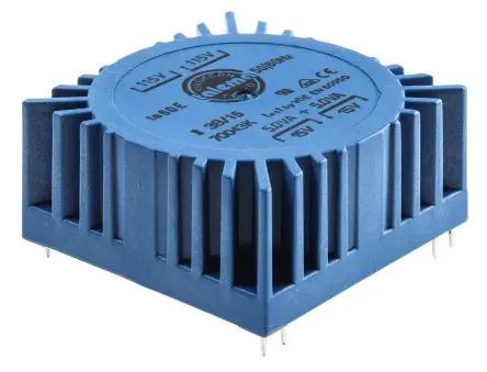 Produktfoto 1 von Nuvotem Talema Ringkerntransformator, Primär 230 V ac / Sekundär 2 x 15 V ac 2 Ausg. 10 VA, 333mA 252 g 60 Hz 50 Hz