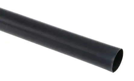 Produktfoto 1 von TE Connectivity RNF-3000 Wärmeschrumpfschlauch, Polyolefin Schwarz, Ø 9 mm Schrumpfrate 3:1, Länge 1.2m