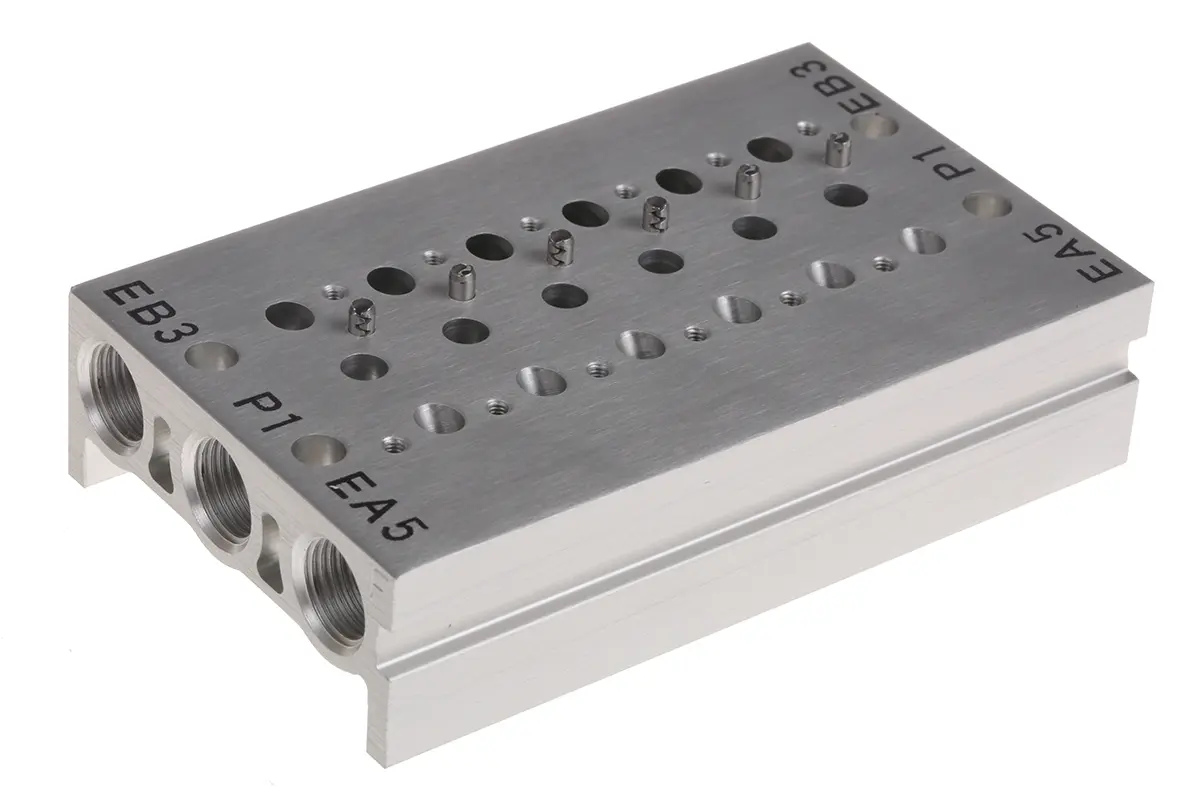 Produktfoto 1 von SMC Serie SS5Y Aluminiumdruckguss Verteiler 6-Stationen Anschluss G