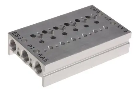 Produktfoto 1 von SMC Serie SS5Y Aluminiumdruckguss Verteiler 6-Stationen Anschluss G