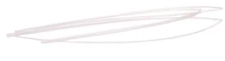 Produktfoto 1 von RS PRO KYNAR Wärmeschrumpfschlauch, Polyvinylidenfluorid Klar, Ø 1.2 mm Schrumpfrate 2:1, Länge 1.2m
