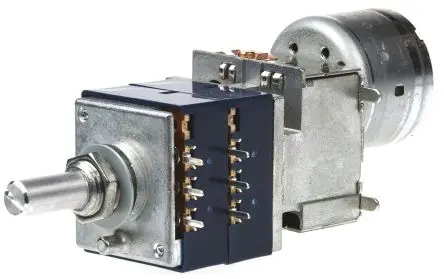 Alps Alpine RK27 Frontplattenmontage, Durchsteckmontage Drehen Potenziometer 50 kΩ 20 % / 0.05 W, Schaft-Ø 6 mm