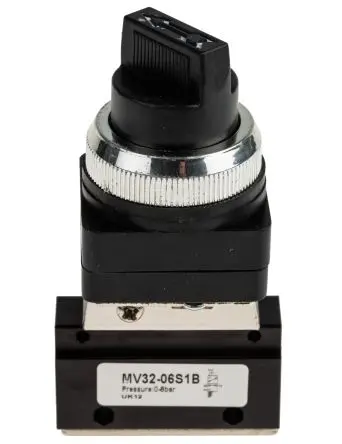 Produktfoto 1 von RS PRO, Manuell MV Pneumatik-Steuerventil, manuell, G G 1/8 III B