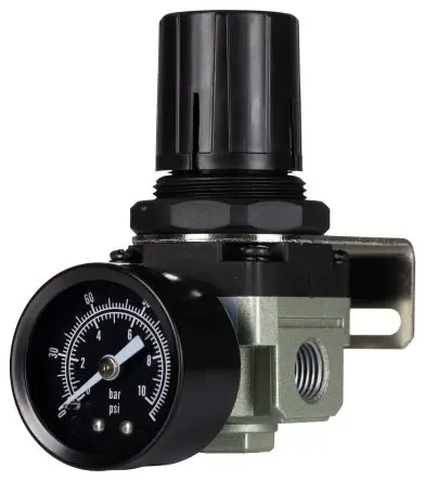Produktfoto 1 von RS PRO ER Pneumatikregler 1/4 in G 15 bar 1200l/min