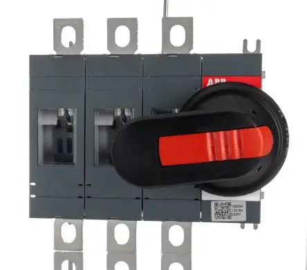 ABB OT Trennschalter 3-polig Basis 250A 250 kW Schwarz IP00, IP65