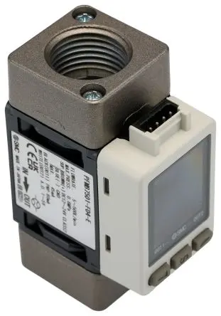 Produktfoto 1 von SMC PFMB7501 Durchflussregler 500l/min, PNP, offener Kollektor Ausgang 12V