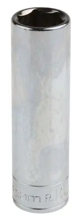 Facom 1/4 in 6-Kant Buchse SW 10 mm Vierkant x 7.9mm