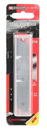Produktfoto 1 von Facom Abreißklinge 18 mm Flach 18 mm 10-teilig