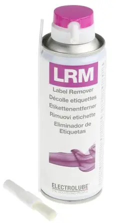 Produktfoto 1 von Electrolube LRM Etikettentferner entfernt Etikett 200 ml Zerstäuber
