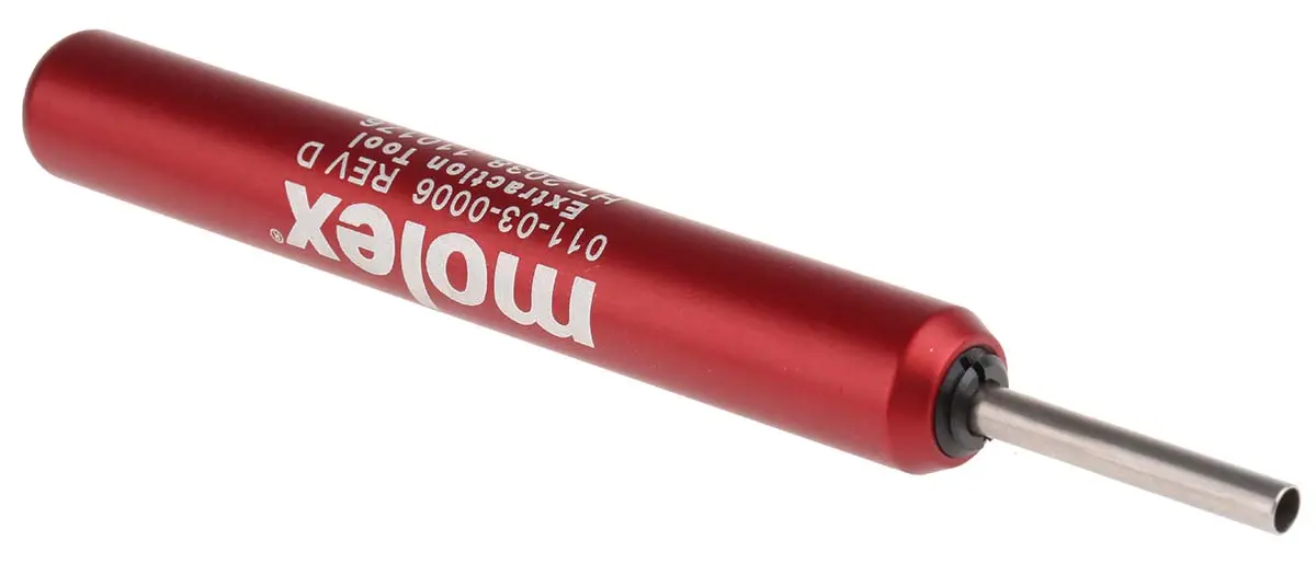 Produktfoto 1 von Molex 207121 Ausziehwerkzeug, Ausziehwerkzeug Spitzen W. 2.36 mm