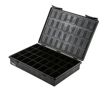 Produktfoto 1 von Raaco ESD-Box, Leitfähig, H: 47 mm L: 320 mm B: 225mm, Polypropylen