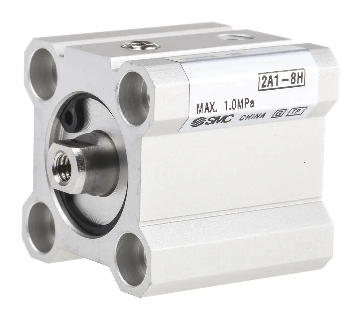 Produktfoto 1 von SMC CQ2 Pneumatik-Kompaktzylinder 10 mm Einfachwirkend, Bohrung Ø 16 mm, bis 1 Mpa