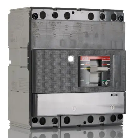 Produktfoto 1 von ABB XT4L XT4L, Kompaktschutzschalter 4-polig, 200A Feststehend / Abschaltvermögen 150 kA 690V ac 750 V dc